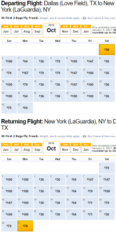 lga to ord one way