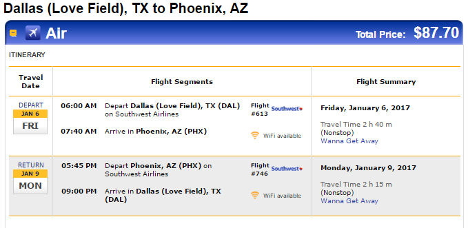 flights to phoenix arizona from uk